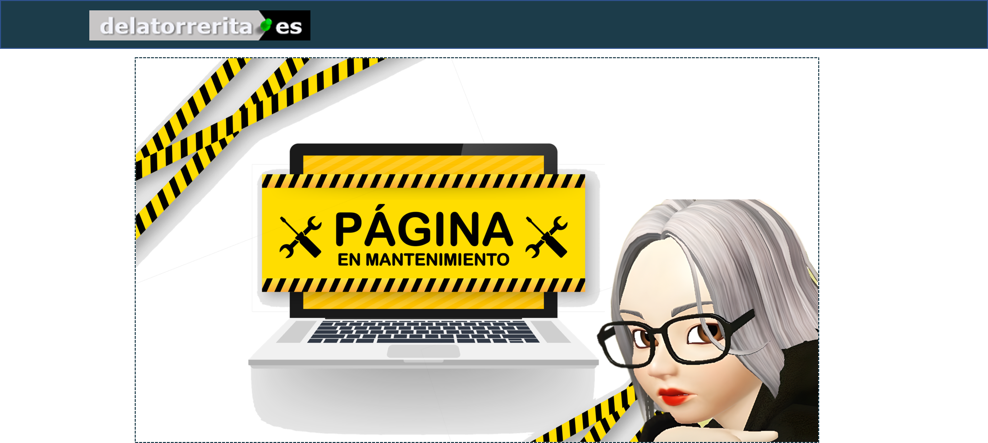 sitio en mantenimiento